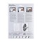 SKBN24 | Sketching Made Easy™ 10pc 8.75" x 11.75" Red Tailed Hawk Sketching Art Project